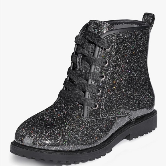 Black Combat Boots - Picture 1 of 7
